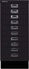 Bisley MultiDrawer™, 29er Serie mit Sockel, DIN A4, 10 Schubladen, Farbe schwarz Bild 3