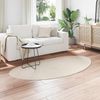 vidaXL Bereichsteppiche HUARTE Beige 100 x 200 cm Polyester 4103664 Bild 3