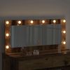vidaXL Waschtischspiegel Rechtwinklig Altholz 100 x 45 x 18 cm 868331 Bild 3