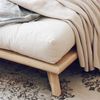 Massivholzbett Bett SENZA 140 x 200 Futonbett Gestell Kiefer natur Bild 5