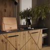 Schuhschrank Irma Anthrazit/Artisan 106 x 43 cm mit 2 Türen Vicco Bild 4