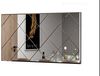 ibonto WANDSPIEGEL 120x60 cm Transparent rechteckig Designspiegel (H 120 x T 120 x B 60 cm) Bild 4