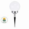 MARELIDA LED Kugelleuchte LED Solar Kugellampe 2in1 4 warmweiß D: 15cm inkl. Clip und Erdspieß, LED Classic, warmweiß (2100K bis 3000K) Bild 4