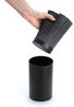 ZELLER PRESENT Messerblock Kunststoff mit Borsteneinsatz 18cm Ø11cm schwarz Bild 3