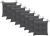 vidaXL Klappbare Gartenstühle 8 Stk. mit Kissen Massivholz Akazie 3078305 Bild 5