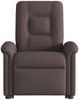 vidaXL Massagesessel mit Aufstehhilfe Dunkelbraun Stoff 3303269 Bild 5