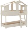 Kinderbett >Tyler< in taupe aus MDF - 213x215x127.8cm (BxHxT) Bild 2