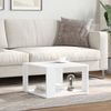 vidaXL Couchtisch Weiß 51,5 x 51,5 x 30 cm Holzwerkstoff 848136 Bild 3