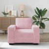 vidaXL Sessel Rosa 100x77x82 cm Samt 4105250 Bild 3