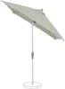 Suncomfort by Glatz Sonnenschirm / Mittelstockschirm "Shell Turn 250 x 200", light grey, 250 x 200 cm Bild 2