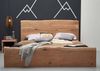 Bett Akazie 200x200x105 natur lackiert PURE ACACIA #304 Bild 2