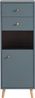 Schildmeyer Bjarne Highboard, Holzwerkstoff, Fjord, 40,3 x 33 x 113,4 cm Bild 3