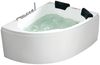Langeck Whirlpool Royal 160x125 rechts Made in Germany 21 Düsen mit Armatur : Mit Armaturen Bild 2