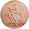 Sanilo Badematte Sunshine, Höhe 15 mm, schnell trocknend, Polyester, rund, Memory Schaum Bild 5