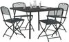 vidaXL Gartenmöbel Set 5 pcs Anthrazit Eisen und Stahl 3422895 Bild 3
