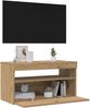 vidaXL TV-Schränke mit LED-Leuchten 2 Stk. Artisan-Eiche Holzwerkstoff 856318 Bild 3