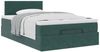 vidaXL Ottoman-Bett mit Matratze Dunkelgrün 120x190 cm Samt 3311690 Bild 4