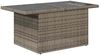 vidaXL 6-tlg. Garten-Sofagarnitur mit Kissen Grau Poly Rattan 3326731 Bild 5