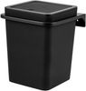 bremermann Kosmetikeimer SAVONA inkl. Wandhalterung, 6 Liter Volumen, schwarz Bild 1