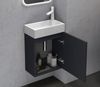 doporro Badezimmer-Set Badmöbel-Set Gäste WC Waschbecken Waschtisch mit Unterschrank PISA Bild 3