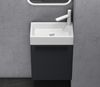 doporro Badezimmer-Set Badmöbel-Set Gäste WC Waschbecken Waschtisch mit Unterschrank PISA Bild 4