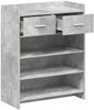 vidaXL Schuhschrank Betongrau 73,5 x 36 x 92 cm Holzwerkstoff 8011326 Bild 3