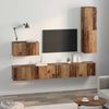 vidaXL Wand-TV-Schrank Wandmontiert 4 pcs Altholz Holzwerkstoff 3393174 Bild 4