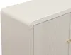 Vente-unique - MIRENALO Sideboard Holz, Platte Beige - B 40 cm x H 75 cm x L 179,6 cm Bild 5