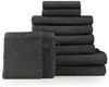Blumtal Handtuch Set Blumtal 10 Teilig - Handtücher Set 100% Baumwolle, weich und saugstark, Frottee (10er Set), 2 Bade-, 4 Hand-, 2 Gästetücher + 2 Waschlappen Bild 2