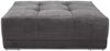 Polsterhocker XXL für Big-Sofa 120x120, Federkern Polstersitz in Cord Dunkelgrau Bild 4