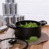 Berndes b. green Kochtopf mit Glasdeckel, Topf, Aluminium, Schwarz, 20 cm, 0015444502 Bild 2