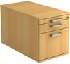 Rollcontainer TC20 80cm, 1 Schub, 1 HR, Schloss, CE Buche Bild 2