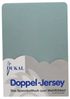 DUKAL Spannbettlaken aus hochwertigem DOPPEL-Jersey, 100% Baumwolle, Doppel-Jersey, Gummizug: rundum, (1 Stück), 80x200 cm, mit Spannumrandung, Made in Germany Bild 4