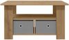vidaXL Couchtisch Artisan-Eiche 77 x 55 x 42 cm Holzwerkstoff 8000419 Bild 5