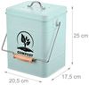 Relaxdays Komposteimer mit Geruchsfilter 6 Liter Bild 5