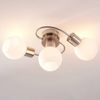 Lindby Deckenleuchten Ciala, Glas Alu IP20, 3 x 5 W LED Bild 3