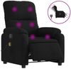 vidaXL Massagesessel Elektrisch Schwarz Mikrofasergewebe 3204925 Bild 2