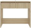 vidaXL Konsolentisch Sonoma-Eiche 89x41x76,5 cm Holzwerkstoff 809569 Bild 5