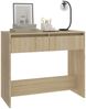 vidaXL Konsolentisch Sonoma-Eiche 89x41x76,5 cm Holzwerkstoff 809569 Bild 4