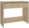vidaXL Konsolentisch Sonoma-Eiche 89x41x76,5 cm Holzwerkstoff 809569 Bild 2