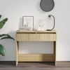 vidaXL Konsolentisch Sonoma-Eiche 89x41x76,5 cm Holzwerkstoff 809569 Bild 3
