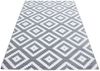 Kurzflor Teppich Pago rechteckig - 280x370 cm - Grau Bild 3