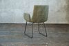 KAWOLA Stuhl NEW CHARME Esszimmersessel Cord olivgrün 87 x 66 x 59 cm Bild 5