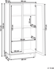 Vitrine mit Glastüren TINGLEDALE 80 cm Grün Bild 2