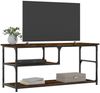 vidaXL TV-Schrank Räuchereiche 103x38x46,5 cm Holzwerkstoff und Stahl 831825 Bild 3