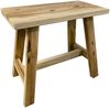 Hocker GEMI aus recyceltem Teak ca. L50cm in Natural Holzhocker Bild 2
