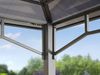 Gartenpavillon 3x4 m Aluminium Gestänge Polycarbonat Dach 8mm Pavillon Gartenzelt ohne Seitenteile Bild 5