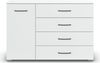 rauch Aditio Box, Kommode, 1-türig, 4 Schubladen, mit Softclose-Funktion, Farbe Weiß, BxHxT 120x81x42cm Bild 2