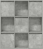 vidaXL Bücherregal Betongrau 89x24x101,5 cm Holzwerkstoff 860403 Bild 4