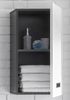 Hängeschrank >Brooklyn< in Weiß/Hochglanz aus MDF - 38x70x23cm (BxHxT) Bild 3